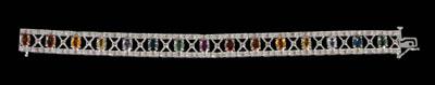 Diamond sapphire bracelet 15 92c57