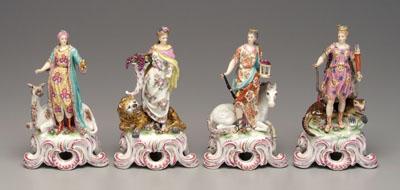 Derby figures, The Four Continents:
