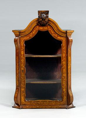 Dutch baroque inlaid hanging cabinet  92cbc