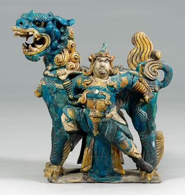 Chinese tileworks Buddhist lion 92cee