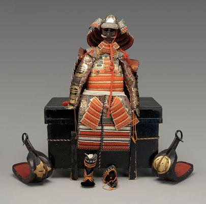 Miniature samurai armor comprising 92cf8