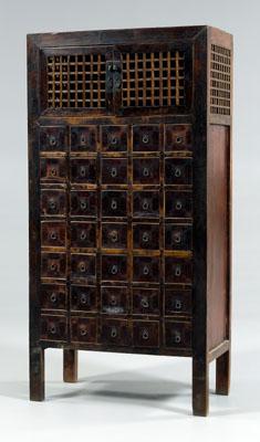 Chinese apothecary cabinet, top