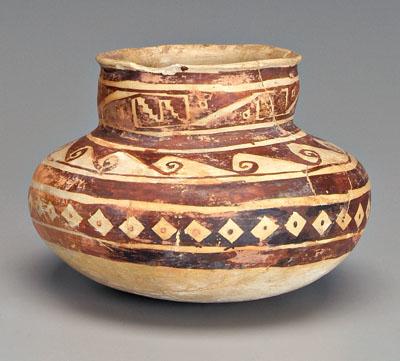 Prehistoric Hopi pottery olla  92d13