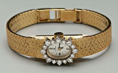 Lady's Bucherer diamond wristwatch,