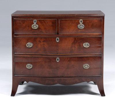 Georgian mahogany chest of drawers  9317d