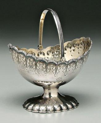 Tiffany Co oval sterling basket  931e2