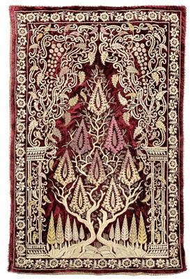 Russian textile central tree of 931ff