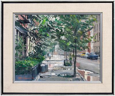 Peter Hayward painting (New York/Hawaii,