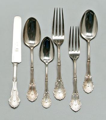 Shiebler Corinthian sterling flatware  93262