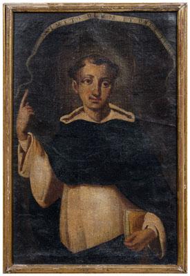 Spanish Colonial painting, saint