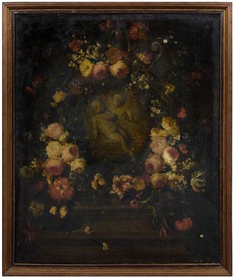 Flemish School still life painting  9327c