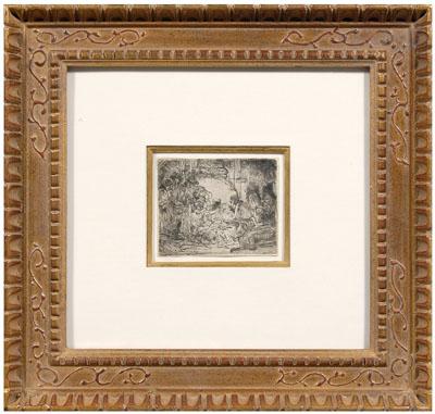 Rembrandt etching Rembrandt Van 93289