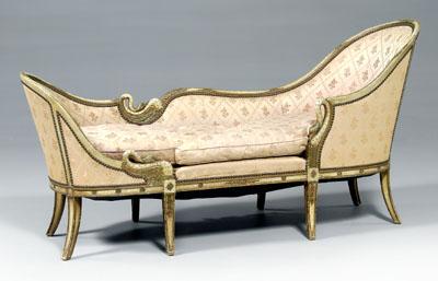 French Empire style daybed sleigh 932a6