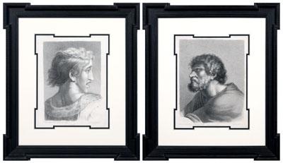 Pair engravings after Raphael  932a7