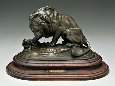 Antoine-Louis Barye bronze (French,