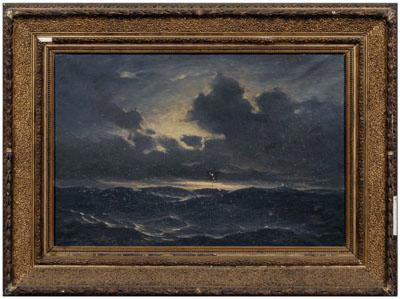 M. Jensen-Hart painting, seascape
