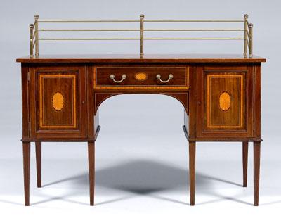 Edwardian inlaid mahogany sideboard  93325