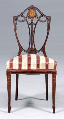 Fine Hepplewhite style side chair,