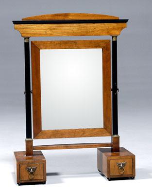 Baker dressing mirror, Biedermeier style