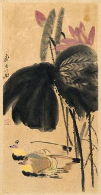 Qi Baishi (1863-1957) hanging scroll,