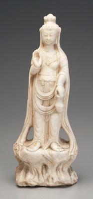 Southeast Asia marble Guanyin,