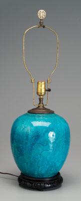 Chinese turquoise glaze jar two 92fa2