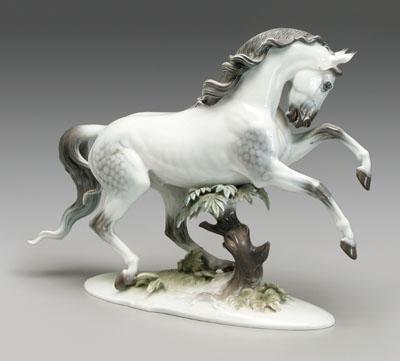 Rosenthal horse, green printed