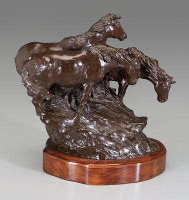 Suzann Fiedler equestrian bronze 92fe7