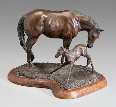 Suzann Fiedler equestrian bronze 92fe9