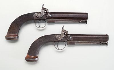 Pair percussion belt pistols: large