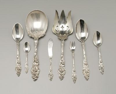 Les Six Fleurs sterling flatware  93039