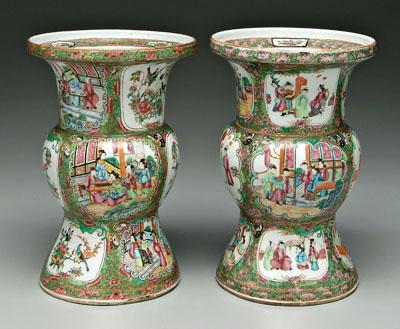 Two Chinese porcelain vases Canton 93058