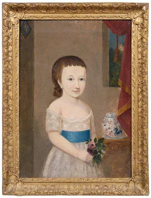 British School child's portrait,