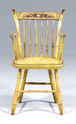 American Federal painted armchair  93060