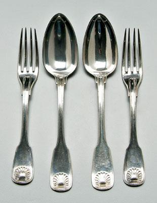 Fletcher amp Gardiner coin flatware  930a9