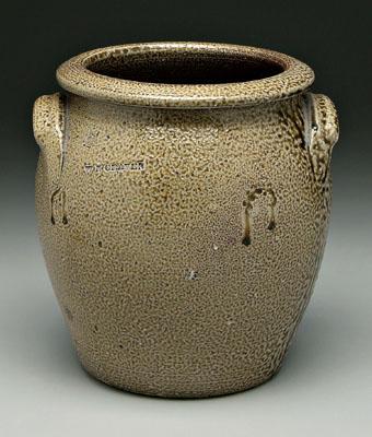 W.N. Craven salt glaze stoneware jar,