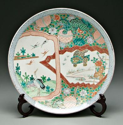 Japanese Imari charger overlapping 9311a