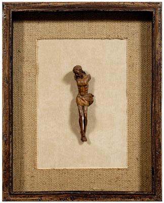 17th century German crucifix figure 93513