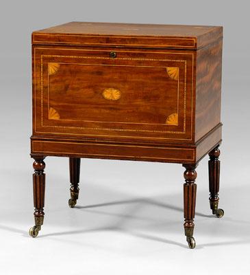 Fine Federal inlaid mahogany cellaret  93633