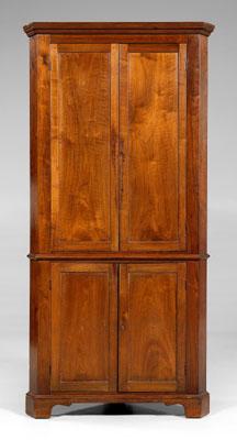 North Carolina walnut corner cupboard  9363d