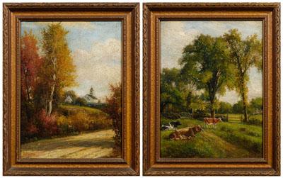 Two D D Coombs paintings Delbert 9367f
