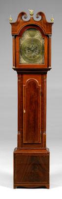 Scottish George III tall case clock,