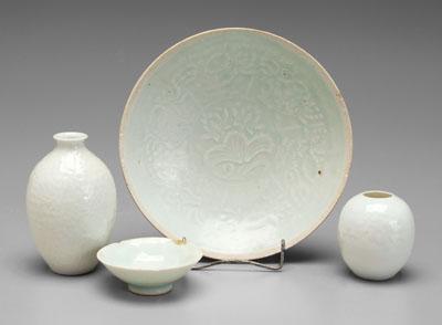 Four pieces Chinese porcelain  9373d