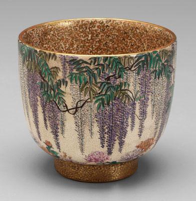 Japanese satsuma bowl, finely decorated