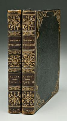 Two fore edge painted volumes  93384