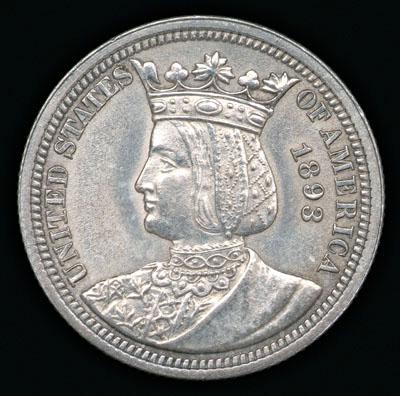 U.S. Isabella commemorative 25-cent,