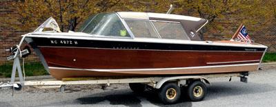 1964 Century Coronado runabout boat,