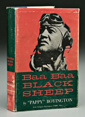 "Pappy Boyington" signed biography,