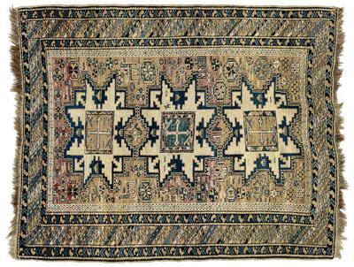 Caucasian rug three geometric 93478