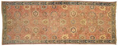 Northwest Persia carpet repeating 9347b